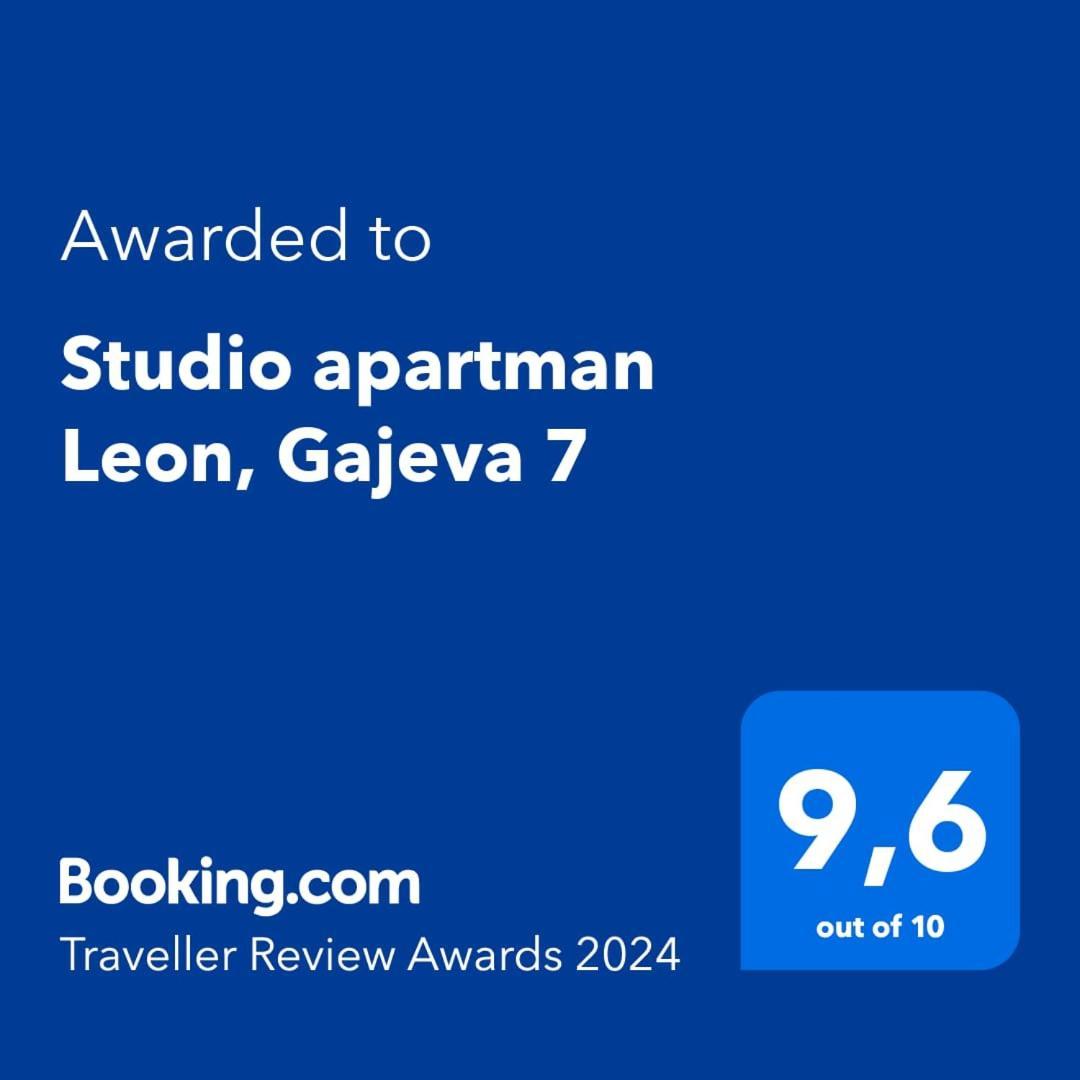 Studio Apartman Leon, Gajeva 7 ザグレブ エクステリア 写真